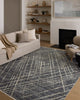 Loloi II Wade WAE-04 Midnight / Beige Area Rug Lifestyle Image Feature