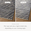 Loloi II Wade WAE-04 Midnight / Beige Area Rug Lifestyle Image Feature