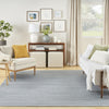 Nourison Washable Essentials WAE01 Aqua Area Rug Room Image Feature