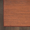 Nourison Washable Essentials WAE01 Brick Area Rug Detail Image