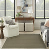 Nourison Washable Essentials WAE01 Green Area Rug Room Image Feature