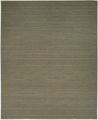 Nourison Washable Essentials WAE01 Green Area Rug Main Image