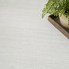 Nourison Washable Essentials WAE01 Ivory Grey Area Rug Corner Image