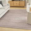 Nourison Washable Essentials WAE01 Ivory Mocha Area Rug Corner Image