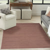 Nourison Washable Essentials WAE01 Mocha Area Rug Corner Image