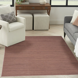 Nourison Washable Essentials WAE01 Mocha Area Rug Corner Image