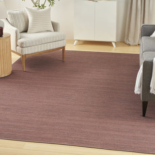 Nourison Washable Essentials WAE01 Mocha Area Rug Corner Image