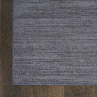Nourison Washable Essentials WAE01 Navy Area Rug Detail Image