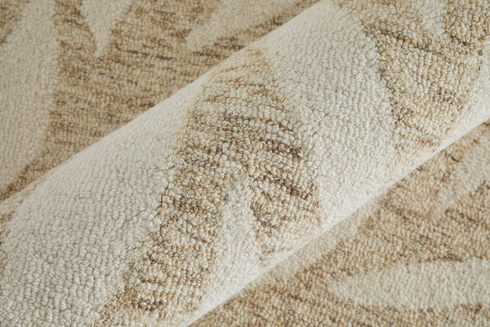 Feizy Wallace 8A37F Tan/Ivory Area Rug Lifestyle Image Feature