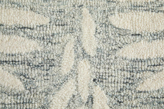 Feizy Wallace 8A38F Gray/Ivory Area Rug Close Up