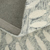 Feizy Wallace 8A38F Gray/Ivory Area Rug Detail Image