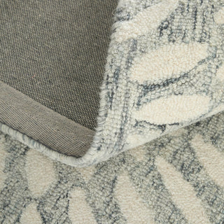 Feizy Wallace 8A38F Gray/Ivory Area Rug Detail Image