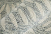 Feizy Wallace 8A38F Gray/Ivory Area Rug Close Up 2
