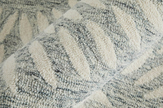 Feizy Wallace 8A38F Gray/Ivory Area Rug Close Up 2