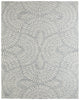 Feizy Wallace 8A38F Gray/Ivory Area Rug main image