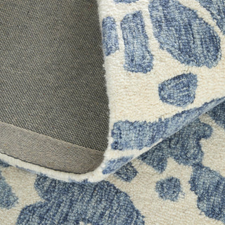 Feizy Wallace 8A39F Blue/Ivory Area Rug Detail Image