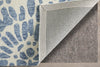 Feizy Wallace 8A39F Blue/Ivory Area Rug Backing