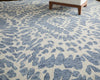 Feizy Wallace 8A39F Blue/Ivory Area Rug Lifestyle Image 