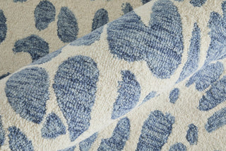 Feizy Wallace 8A39F Blue/Ivory Area Rug Texture