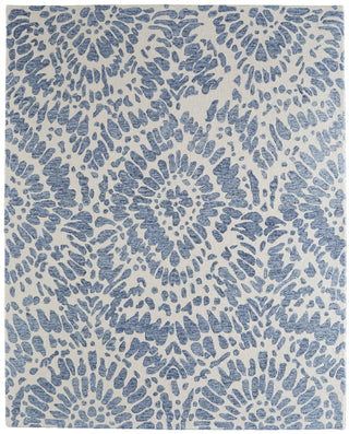 Feizy Wallace 8A39F Blue/Ivory Area Rug main image