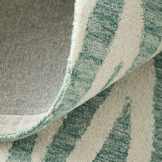 Feizy Wallace 8A40F Blue/White Area Rug Detail Image