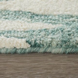 Feizy Wallace 8A40F Blue/White Area Rug Edge