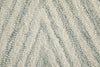 Feizy Wallace 8A41F Gray/Ivory Area Rug Close Up