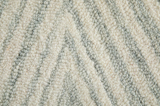 Feizy Wallace 8A41F Gray/Ivory Area Rug Close Up