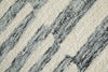 Feizy Wallace 8A42F Gray/Ivory Area Rug Close Up