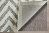 Feizy Wallace 8A42F Gray/Ivory Area Rug Backing