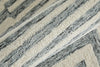 Feizy Wallace 8A42F Gray/Ivory Area Rug Close Up 2