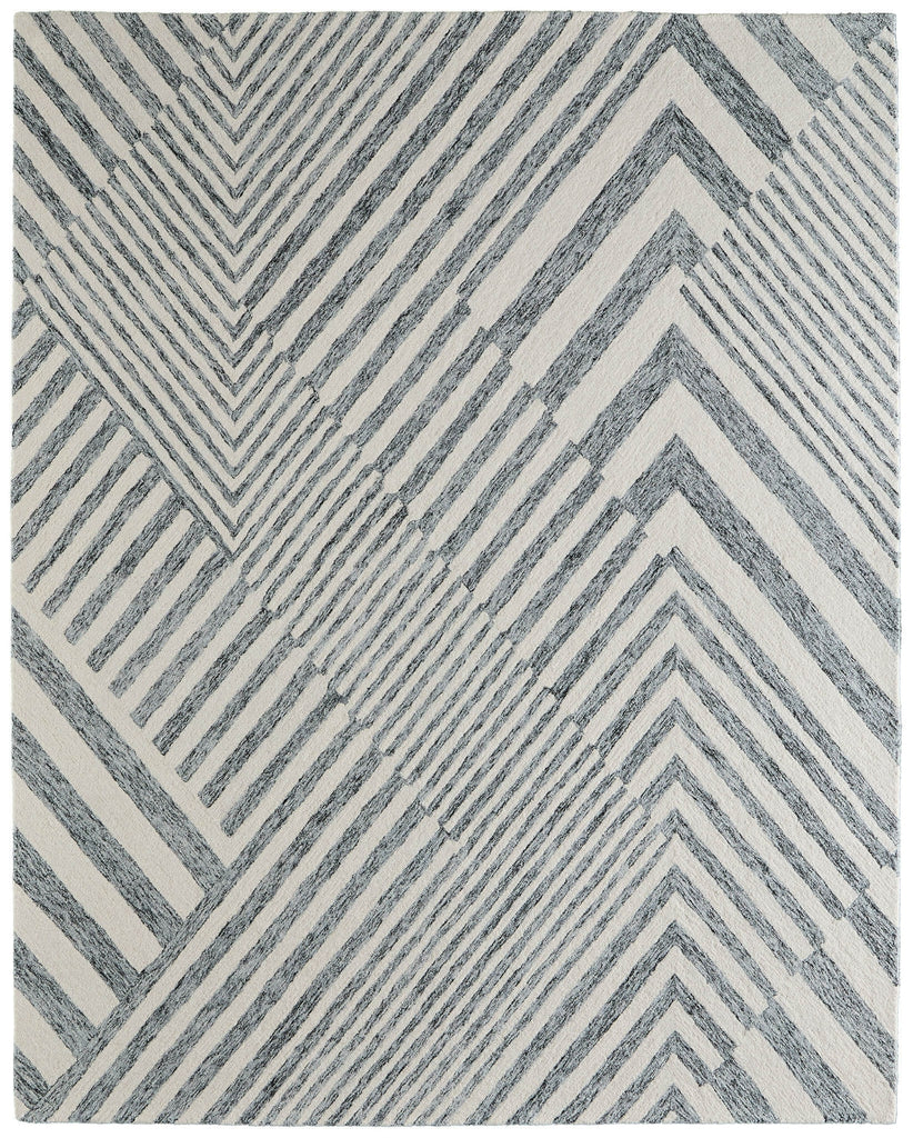 Feizy Wallace 8A42F Gray/Ivory Area Rug main image