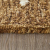 Feizy Wallace 8A43F Brown/White Area Rug Edge
