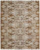 Feizy Wallace 8A43F Brown/White Area Rug main image