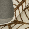 Feizy Wallace 8A44F White/Brown Area Rug Detail Image