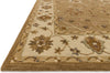 Loloi Walden WD-03 Mocha / Ivory Area Rug Corner Shot