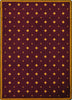 Joy Carpets Any Day Matinee Walk of Fame Burgundy Area Rug