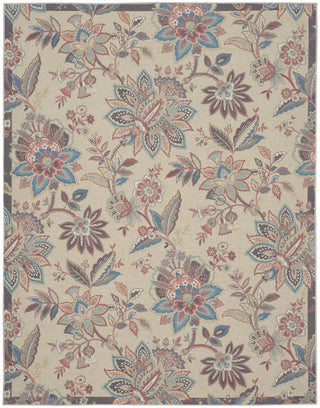 Nourison Washables Collection WAW01 Beige Area Rug by Waverly Main Image