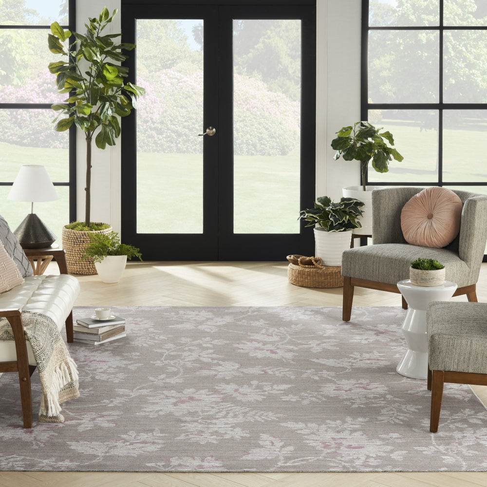 Nourison Washable Collection WAW02 Natural Area Rug by Waverly Room Image Feature