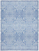 Nourison Washables Collection WAW03 Blue Area Rug by Waverly Main Image