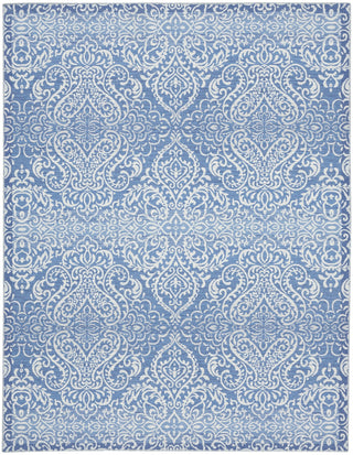 Nourison Washables Collection WAW03 Blue Area Rug by Waverly Main Image