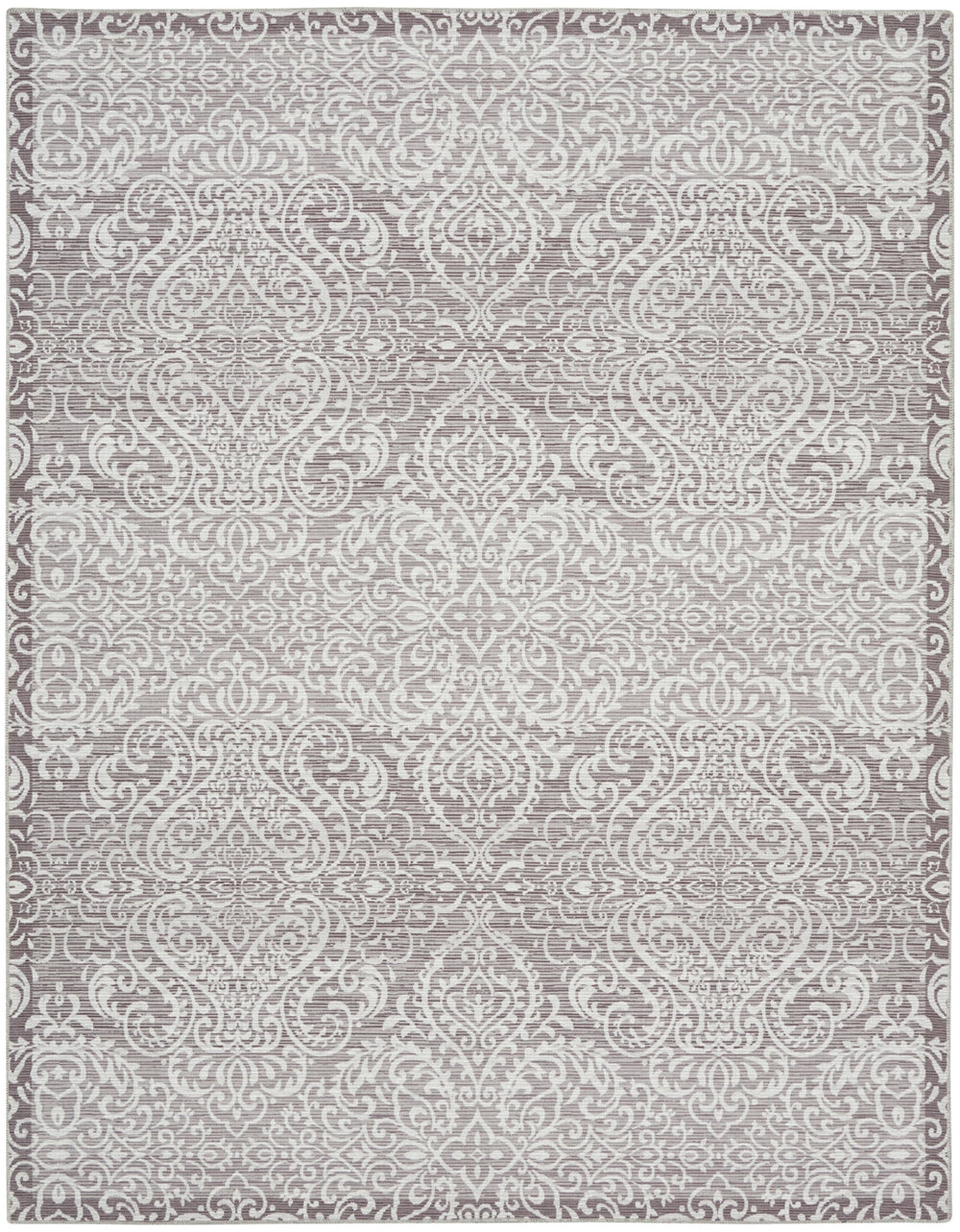 Nourison Washable Collection WAW03 Stone Area Rug by Waverly