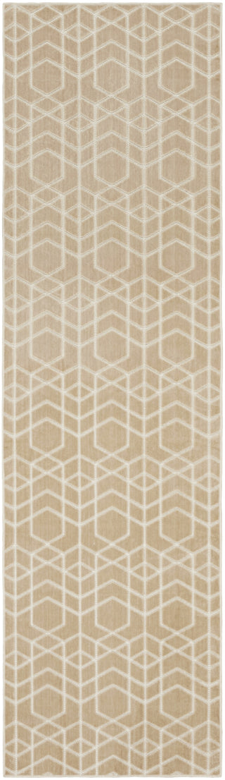 Nourison Washable Charm WCH01 Beige Ivory Area Rug main image
