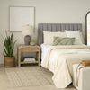 Nourison Washable Charm WCH01 Beige Ivory Area Rug Corner Image
