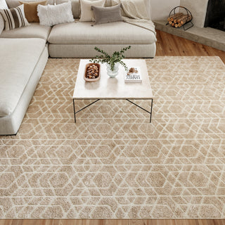 Nourison Washable Charm WCH01 Beige Ivory Area Rug Room Image Feature