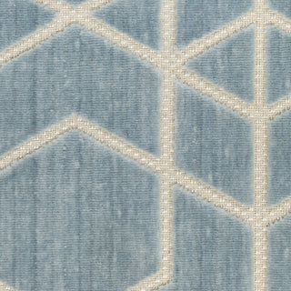 Nourison Washable Charm WCH01 Blue Ivory Area Rug Swatch Image