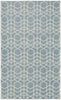 Nourison Washable Charm WCH01 Blue Ivory Area Rug Main Image