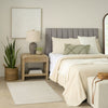 Nourison Washable Charm WCH01 Ivory Area Rug Corner Image