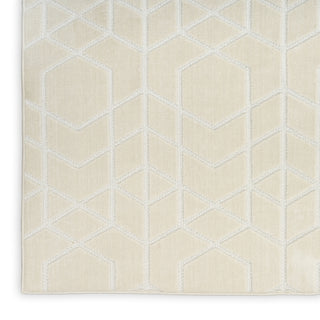Nourison Washable Charm WCH01 Ivory Area Rug Texture Image