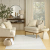 Nourison Washable Charm WCH01 Ivory Area Rug Room Image Feature